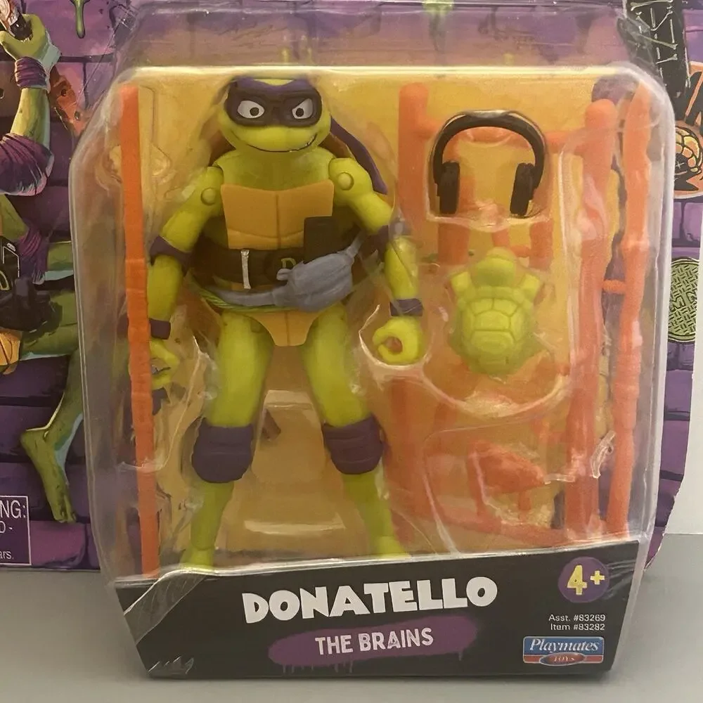 Teenage Mutant Ninja Turtles Mutant Mayhem Donatello and Turtle Tots Figures